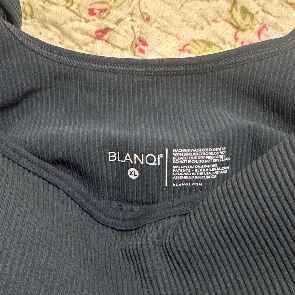 BLANQI Postpartum Nursing Support Legging Crops + Bra Set XL - Picture 5 of 9
